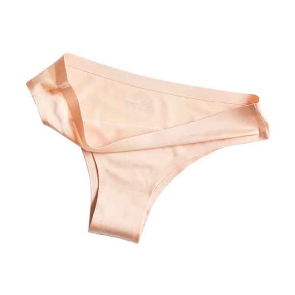 3/$15 Grey Seamless Invisible Fit Panty Low Waist Briefs Underwear Women Girls - Picture 5 of 9